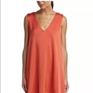 SOLD! BCBGMAXAZRIA Asymmetrical Orange Hi-LoShana